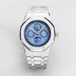 Audemars Piguet Royal Oak Perpetual Calendar Blue Dial Stainless Steel Watch (3)