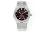Audemars Piguet Royal Oak 26591IP Burgundy Steel Watch