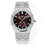 Audemars Piguet Royal Oak 26591IP Burgundy Steel Watch