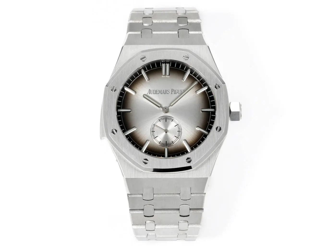 src_0-569.webp Audemars Piguet Royal Oak 26591IP Silver Watch - Image 1