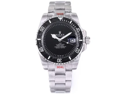 Rolex Submariner PARAKEET – Custom Black Gradient Green Dial, Carbon Fiber Bezel, Stainless Steel Watch