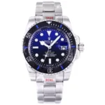 Rolex Submariner PARAKEET – Custom Blue Gradient Dial, Carbon Fiber Bezel, Stainless Steel Watch