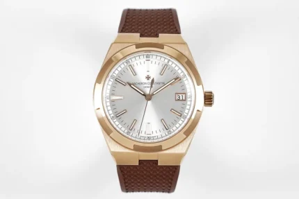 Vacheron Constantin Overseas Automatic Watch – Rose Gold Case, Brown Strap, Interchangeable Band System
