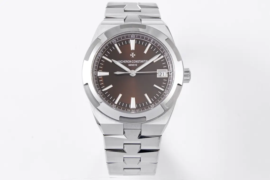 src_0-592.webp Vacheron Constantin Overseas 4500V Series – Brown Dial, Stainless Steel Bracelet, Luxury Automatic Watch - Image 1