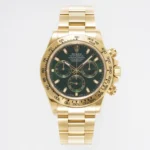 Rolex Daytona 4130 – Gold with Green Dial – Luxury Chronograph Watch