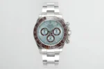 Rolex Daytona – Silver Stainless Steel, Blue Dial, Chronograph Watch