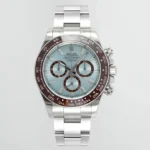 Rolex Daytona – Silver Stainless Steel, Blue Dial, Chronograph Watch