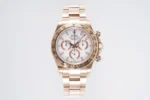 Rolex Daytona 4130 Rose Gold Chronograph Watch