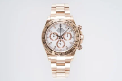 Rolex Daytona 4130 Rose Gold Chronograph Watch