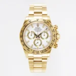 Rolex Daytona 4130 Gold Full Gold Chronograph Watch – Swiss A-Grade Quality