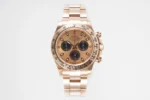 Rolex Daytona 4130 – Rose Gold, Chronograph Watch