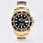 Rolex Submariner 116618 Series – Black Dial, Gold Stainless Steel, Diver Style Watch