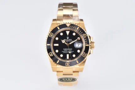 Rolex Submariner 116618 Series – Black Dial, Gold Stainless Steel, Diver Style Watch