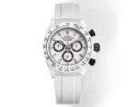 Rolex Daytona x Picasso Limited Edition White Ceramic Daytona Watch – Charles the Great Design