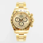 Rolex Daytona 60th Anniversary Edition – Gold Chronograph Watch with Ceramic Bezel