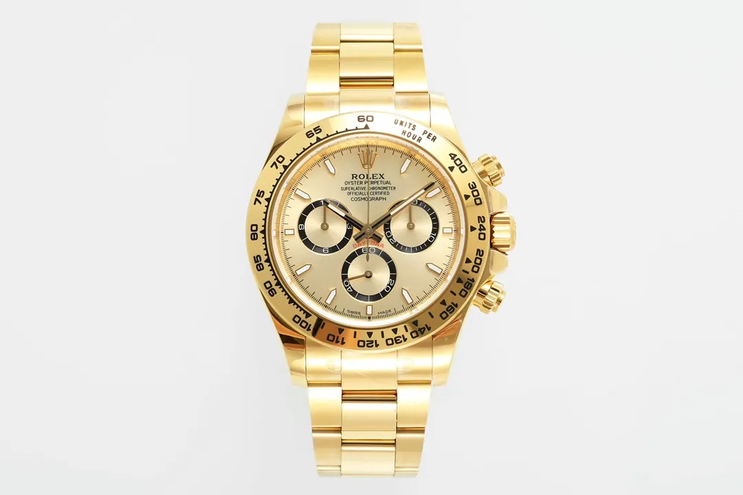 src_0-615.webp Rolex Daytona 60th Anniversary Edition β Gold Chronograph Watch with Ceramic Bezel - Image 1