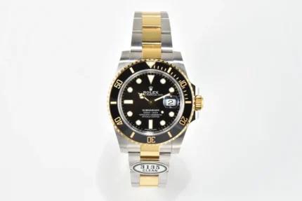 Rolex Submariner 116613 Two-Tone Black Dial Blue Bezel