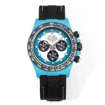 Rolex Daytona Carbon Fiber Custom Edition – Blue with Luminous Case and Strap