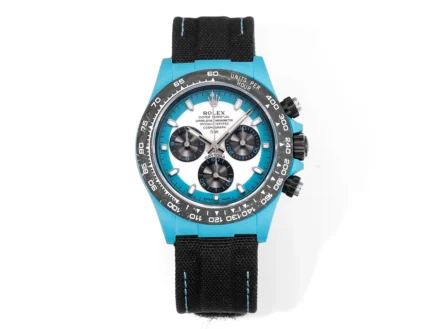 Rolex Daytona Carbon Fiber Custom Edition – Blue with Luminous Case and Strap