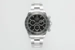 Rolex Daytona M126500LN Perfect Edition – Silver Stainless Steel, Black Dial, Chronograph Watch
