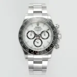 Rolex Daytona M126500LN Replica Watch – Silver, Chronograph Style