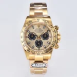 Rolex Daytona 116518 – Gold Panda Dial Chronograph Watch