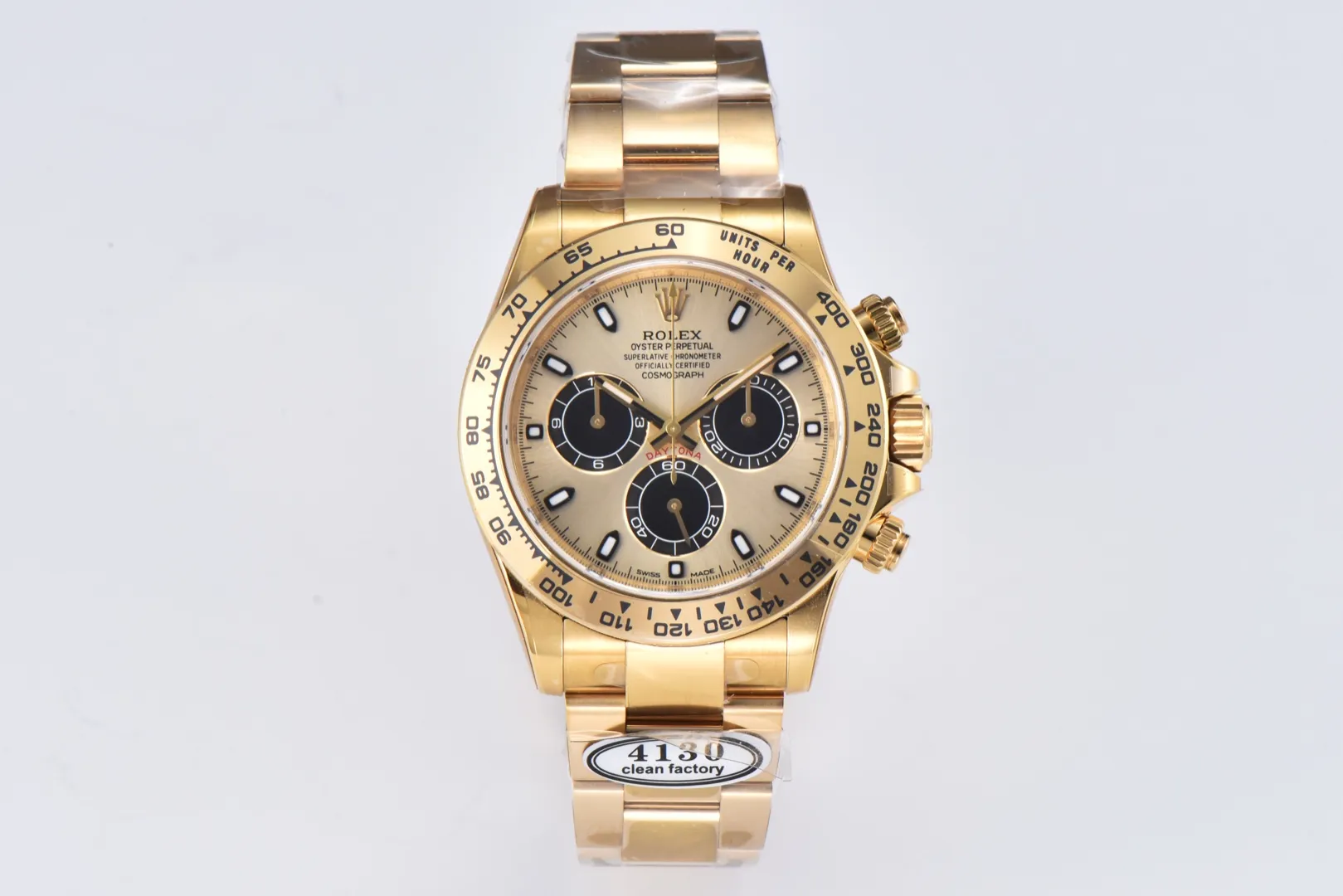 src_0-634.webp Rolex Daytona 116518 – Gold Panda Dial Chronograph Watch - Image 1