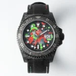 Rolex GMT-Master II Limited Edition – Carbon Fiber Case, Multicolor Dial, Fabric Strap