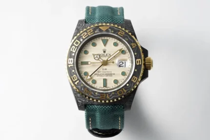 Rolex GMT-Master II Limited Edition – Carbon Fiber Case, Green Strap, Ultra-Light Design