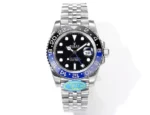 Rolex GMT-Master II Upgraded Version – Stainless Steel, Blue/Black Bezel, Oyster Bracelet