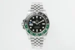 Rolex GMT-Master II GMT Black Dial Green Bezel Stainless Steel Watch