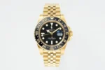 Rolex GMT-Master II Watch – Gold with Black/Blue Bezel, Exclusive Cal. 3285 Movement