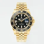 Rolex GMT-Master II Watch – Gold with Black/Blue Bezel, Exclusive Cal. 3285 Movement