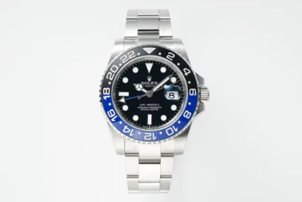 Rolex GMT-Master II Black/Blue Ceramic Bezel Stainless Steel Watch