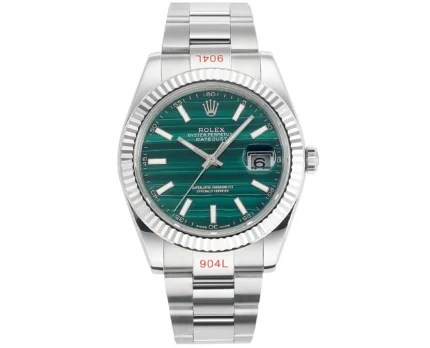 Rolex Datejust 41 Custom Malachite Dial