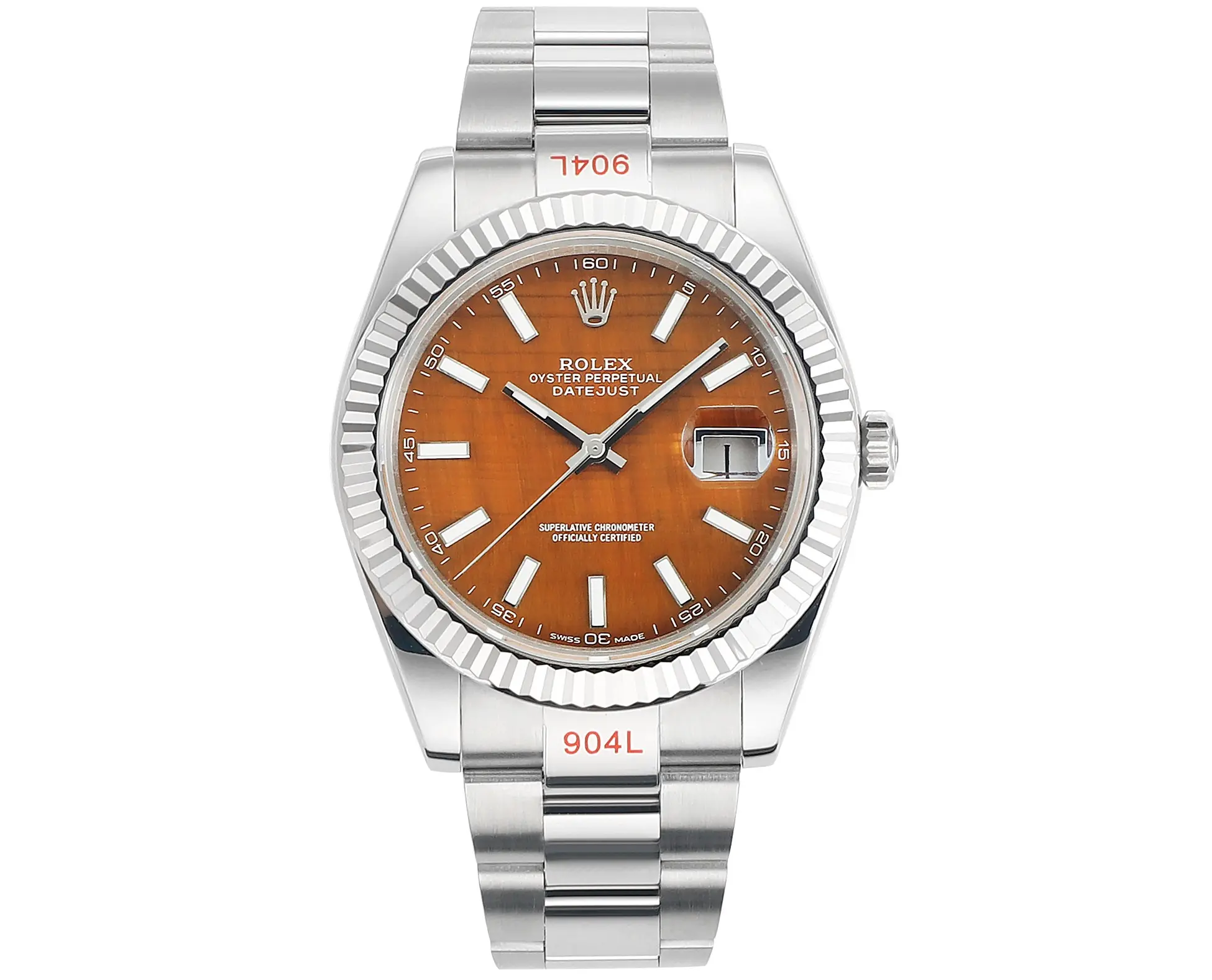 src_0-85.webp Rolex Datejust 41 Custom Tiger Eye Dial - Image 1