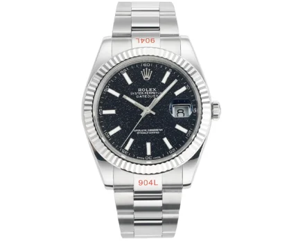 Rolex Datejust 41 Custom Meteorite Dial Watch