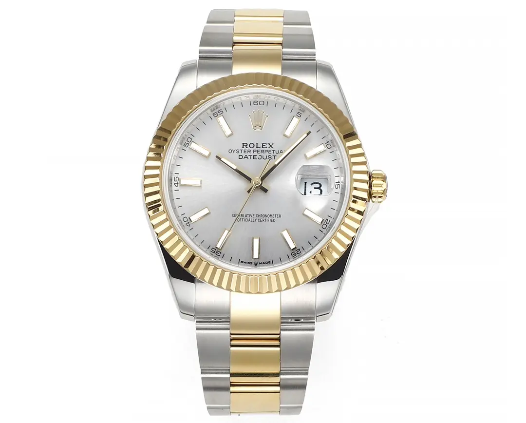 src_0-94.webp Rolex Datejust Two-Tone Silver Dial Automatic Watch with 3235 Movement - Image 1