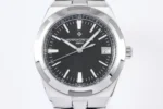Vacheron Constantin Overseas 4500V Series – Silver Stainless Steel Watch with Black Dial, Automatic Movement - Image 3