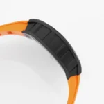 Richard Mille Black Ceramic Orange Strap Watch - Image 3