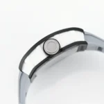 Richard Mille Black Ceramic Watch Grey Strap - Image 3