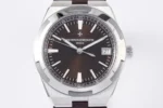 Vacheron Constantin Overseas 4500V Series – Brown Dial, Rubber Strap, Luxury Steel Watch - Image 3