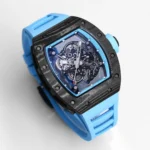 Richard Mille RM055 Carbon Fiber Blue Watch - Image 3