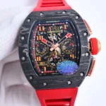 Richard Mille RM011-FM Titanium Red Strap - Image 3