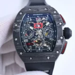 Richard Mille RM011-FM Black Chronograph Watch - Image 3