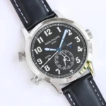 Patek Philippe Calatrava Pilot Travel Time Black Dial - Image 3