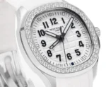 Patek Philippe Aquanaut Luce 5268 White Watch - Image 3