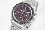 Omega Speedmaster 9300 Burgundy Dial Steel - Image 3