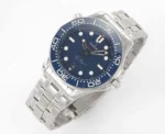 OMEGA Seamaster Planet Ocean 600m Co-Axial Master Chronometer 42mm Diver’s Watch – Blue Dial, Stainless Steel Bracelet - Image 3