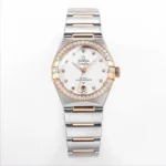 Omega Constellation 29mm White Dial Two-Tone - Image 3